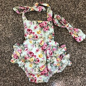 Toddler Floral romper